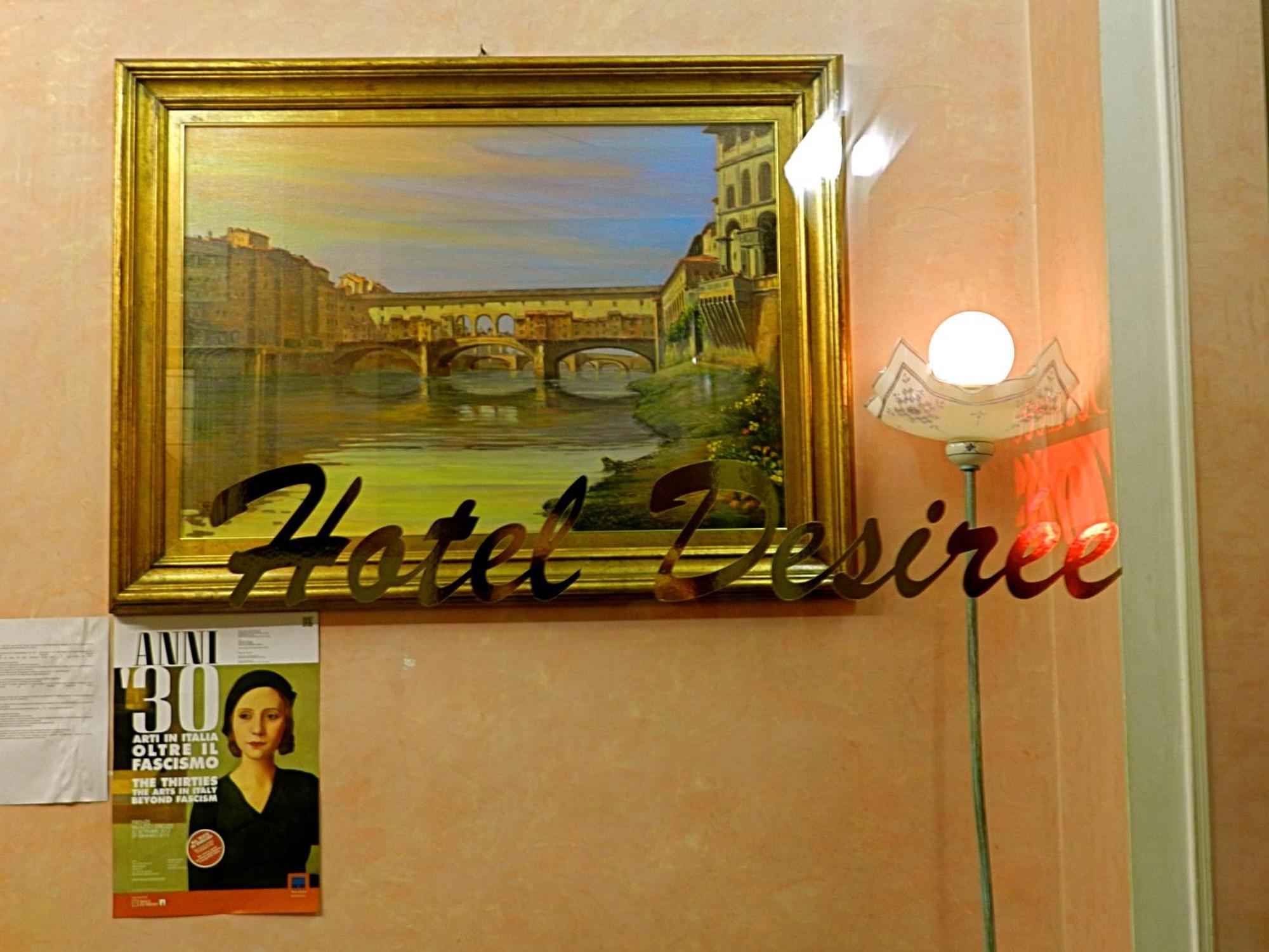 โฮเทล เดไซรี Hotel ฟลอเรนซ์ ภายนอก รูปภาพ